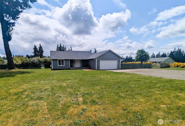 9441 180th Way SW, Rochester, WA 98579 - ranch-style house featuring concrete driveway and an attached garage
