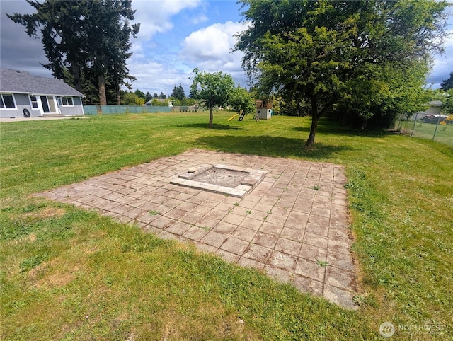 9441 180th Way SW, Rochester, WA 98579 - view of yard with a patio area