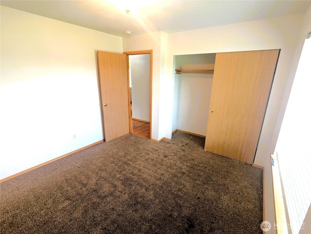 9441 180th Way SW, Rochester, WA 98579 - unfurnished bedroom featuring carpet, a closet, and baseboards
