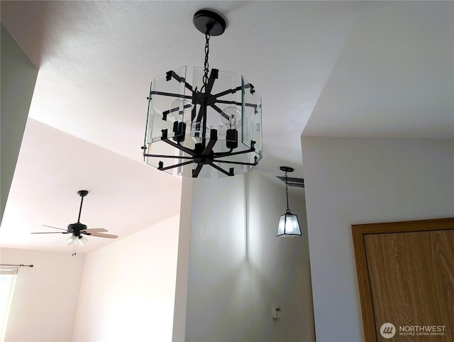 9441 180th Way SW, Rochester, WA 98579 - detailed view of a chandelier and a ceiling fan