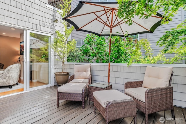 11120 NE 106th Pl, Kirkland, WA 98033 - view of wooden deck