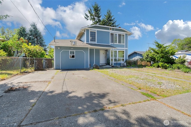 7412 E E St, Tacoma, WA 98404 - traditional-style house featuring a gate