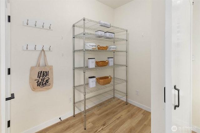 view of pantry