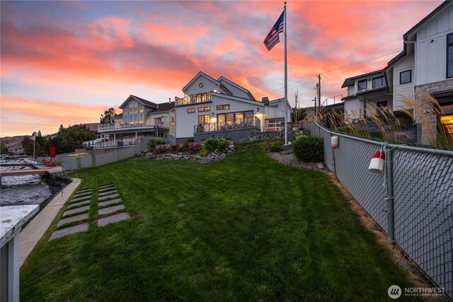 view of rear view of house