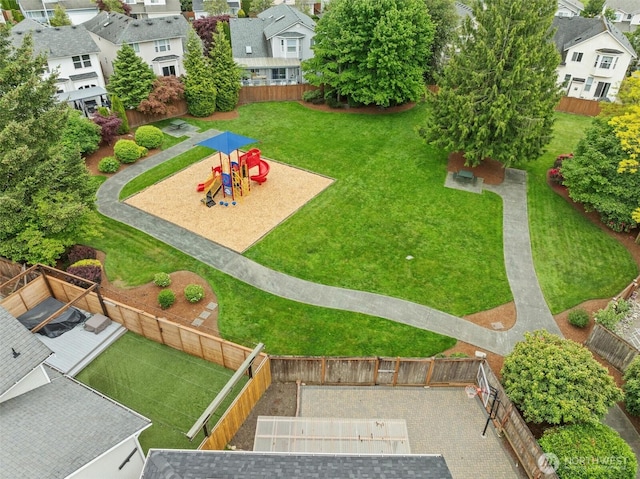 15017 46th Ave SE, Everett, WA 98208 - view of yard featuring a playground and a residential view
