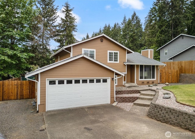 3620 Westminster Dr SE, Port Orchard, WA 98366 - view of front of home with fence and driveway