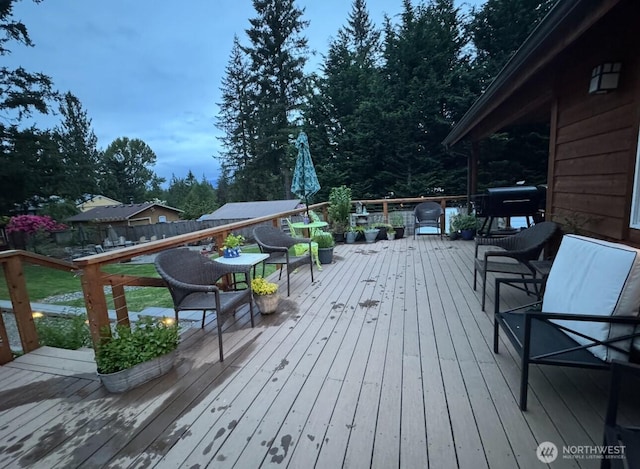 39800 224th Ave SE, Enumclaw, WA 98022 - deck featuring a grill