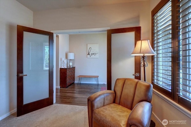 13406 SE 262nd St, Kent, WA 98042 - living area featuring baseboards and carpet
