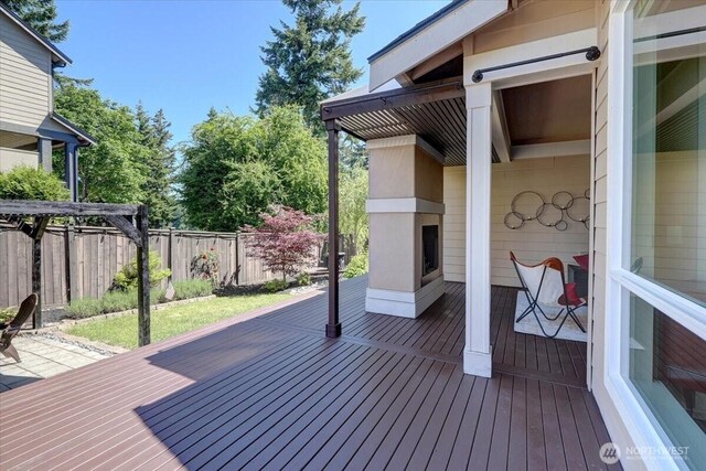 13406 SE 262nd St, Kent, WA 98042 - view of wooden deck