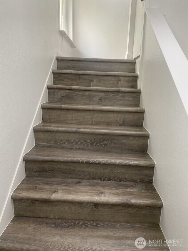 view of stairs