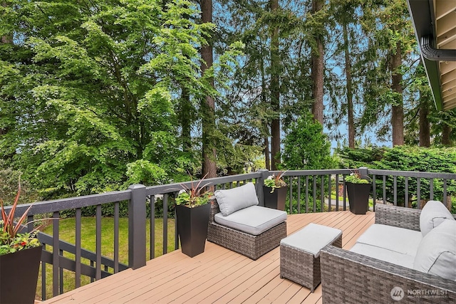 16910 73rd Pl W, Edmonds, WA 98026 - view of wooden deck
