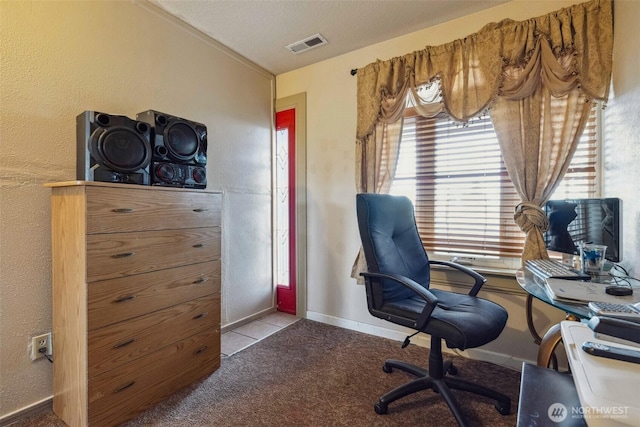 237 Reeds Rd, Touchet, WA 99360 - view of carpeted home office