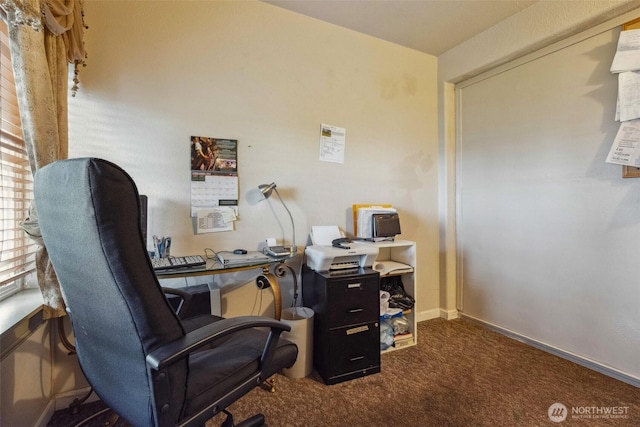 237 Reeds Rd, Touchet, WA 99360 - carpeted office space featuring baseboards