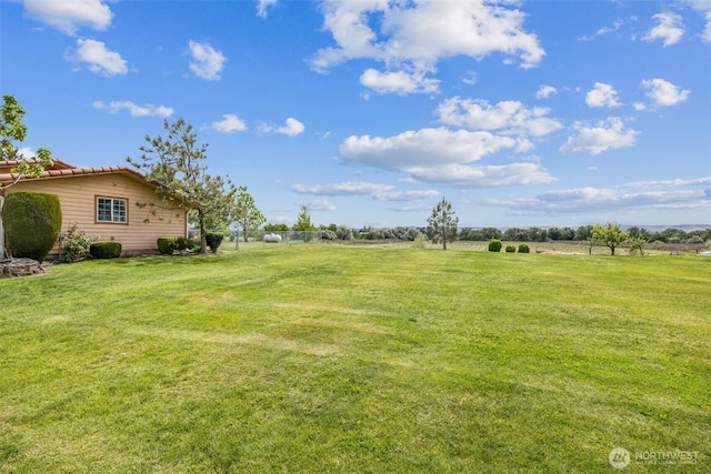 237 Reeds Rd, Touchet, WA 99360 - view of green lawn with a view of rural / pastoral area