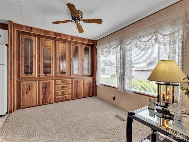 1415 84th St SE Unit 159, Everett, WA 98208 - office space with a ceiling fan and light colored carpet