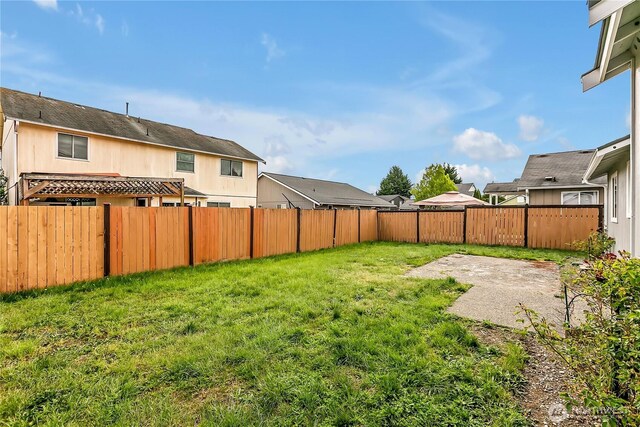 1108 200th Street Ct E, Spanaway, WA 98387 - view of yard featuring a patio area