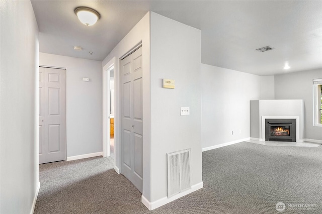 2900 W Marina Dr Unit 303, Moses Lake, WA 98837 - corridor featuring carpet floors and baseboards