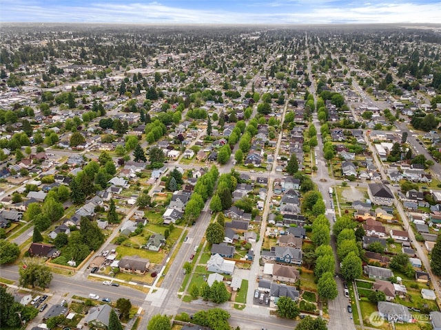 714 S 43rd St, Tacoma, WA 98418 - aerial view of property's location with nearby suburban area