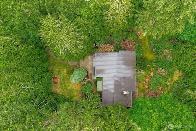 5471 NE Foster Rd, Bainbridge Island, WA 98110 - aerial view of property and surrounding area