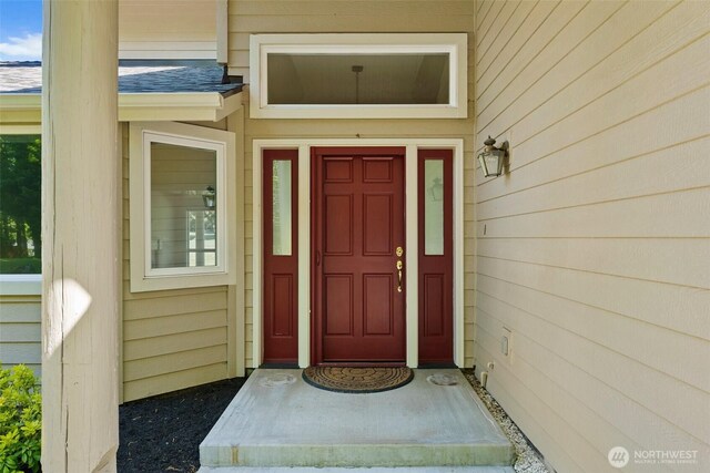 view of property entrance
