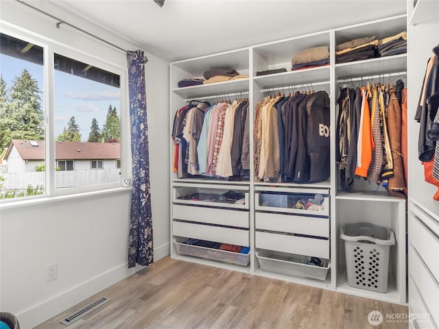 5431 Anton Ct SE, Olympia, WA 98501 - spacious closet with wood finished floors