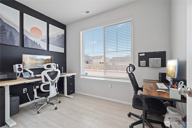 1194 Panoramic Loop, Bremerton, WA 98312 - office featuring plenty of natural light, light wood-style flooring, and baseboards