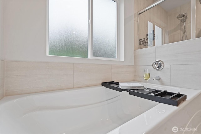 1194 Panoramic Loop, Bremerton, WA 98312 - bathroom featuring backsplash and a garden tub