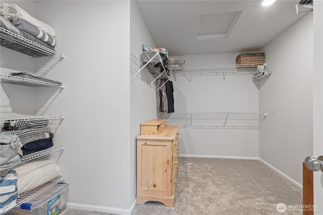 1194 Panoramic Loop, Bremerton, WA 98312 - spacious closet with attic access and carpet