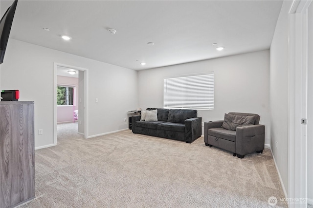 1194 Panoramic Loop, Bremerton, WA 98312 - sitting room featuring carpet flooring, recessed lighting, and baseboards
