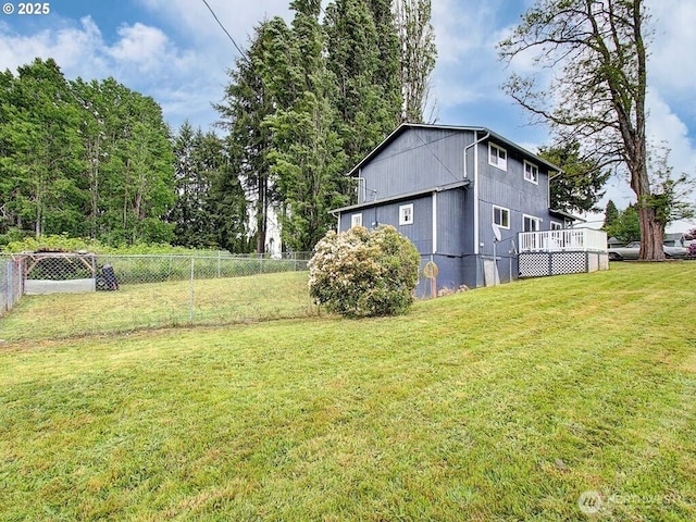 823 D St, Vader, WA 98593 - view of yard