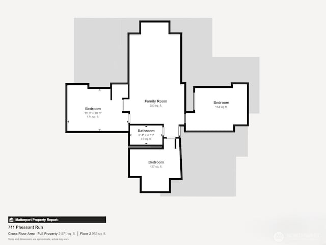 711 SE Pheasant Run, College Place, WA 99324 - floor plan / room layout
