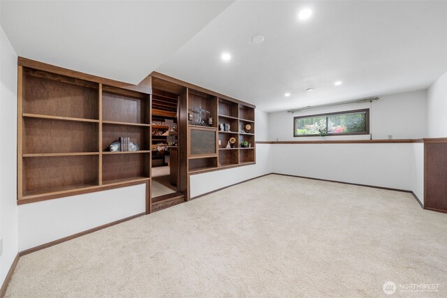 916 Kari Ln, Steilacoom, WA 98388 - carpeted empty room featuring recessed lighting and baseboards