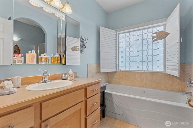 2557 Captains Ct, Ferndale, WA 98248 - full bath with a bath and vanity