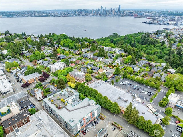 2331 42nd Ave SW Unit 403, Seattle, WA 98116 - bird's eye view of a nearby body of water