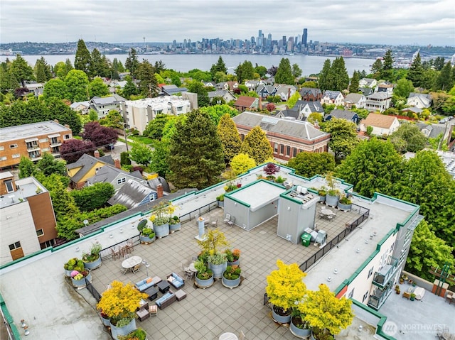 2331 42nd Ave SW Unit 403, Seattle, WA 98116 - aerial view of a large body of water