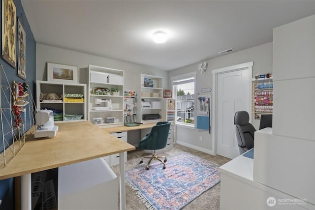 4471 Hales Ct SW, Port Orchard, WA 98367 - carpeted home office with baseboards
