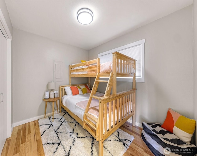2920 Cedar Ave, Lummi Island, WA 98262 - bedroom featuring wood finished floors and baseboards