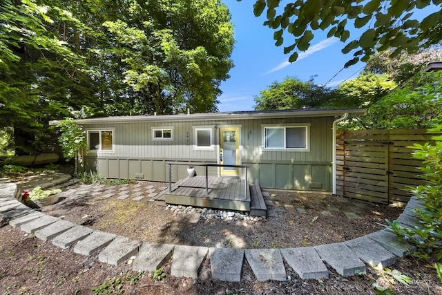 2920 Cedar Ave, Lummi Island, WA 98262 - view of front facade featuring a deck