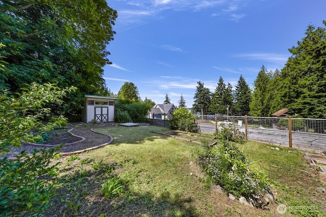 2920 Cedar Ave, Lummi Island, WA 98262 - view of yard with a storage shed