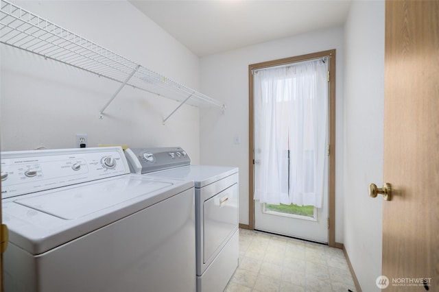 463 Rohrer Loop, Sedro Woolley, WA 98284 - washroom featuring washing machine and dryer and light floors