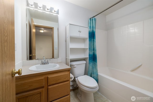 463 Rohrer Loop, Sedro Woolley, WA 98284 - bathroom featuring shower / bathtub combination with curtain and vanity