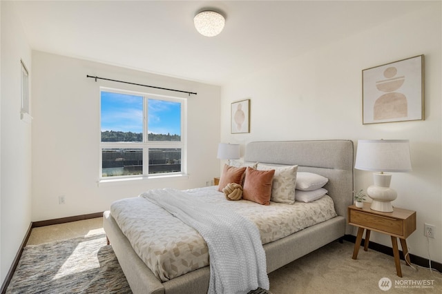 1504 Aurora Ave N Unit 407, Seattle, WA 98109 - carpeted bedroom featuring baseboards