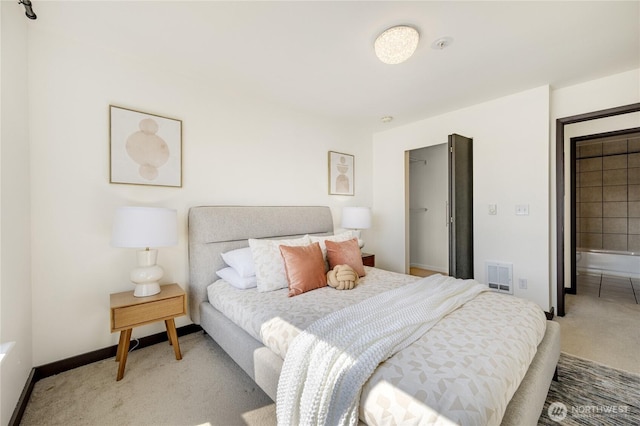 1504 Aurora Ave N Unit 407, Seattle, WA 98109 - carpeted bedroom featuring baseboards