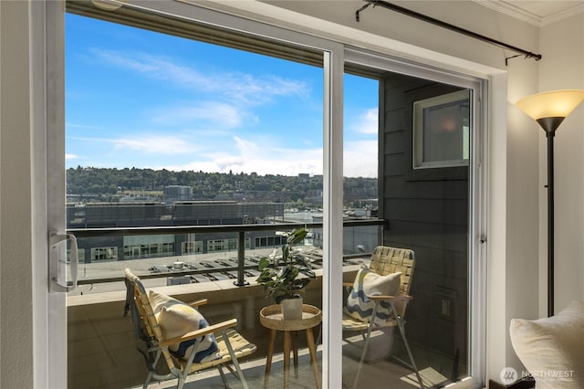 1504 Aurora Ave N Unit 407, Seattle, WA 98109 - balcony with a view of city