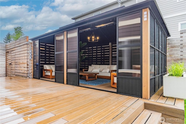 2311 S 135th Ln, Seattle, WA 98168 - view of deck