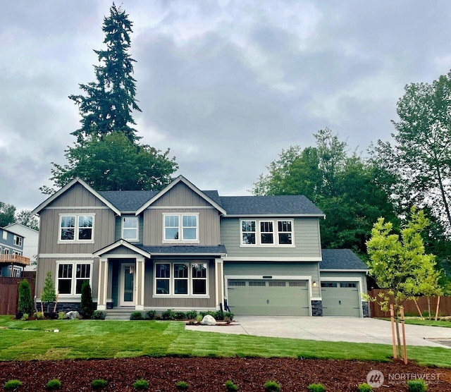 13225 164th Ave SE Unit 203, Renton, WA 98059 - craftsman house with concrete driveway, a garage, and roof with shingles