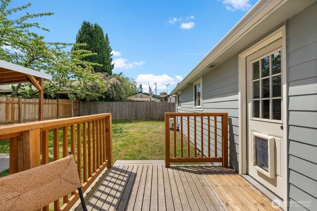view of deck