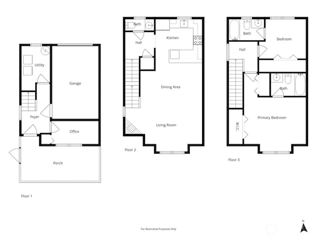1123 N 94th St Unit A, Seattle, WA 98103 - floor plan / room layout