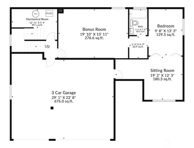 15428 SE 67th Pl, Bellevue, WA 98006 - view of floor plan / room layout