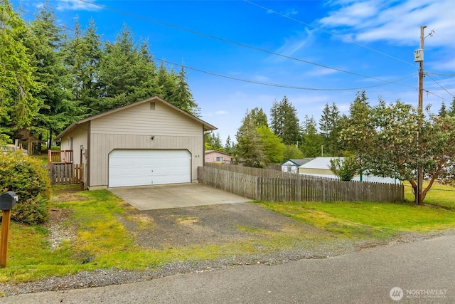 60 E Treewater Pl, Shelton, WA 98584 - view of detached garage